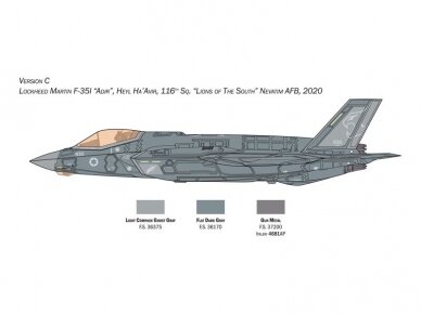 Italeri - F-35A Lightning II Beast Mode, 1/72, 1464 9