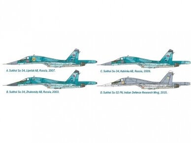 Italeri - Sukhoi Su-34/Su-32 FN, 1/72, 1379 4