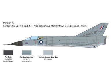 Italeri - Dassault Mirage III, 1/48, 2816 7 Italeri - Dassault Mirage III, 1/48, 2816 7