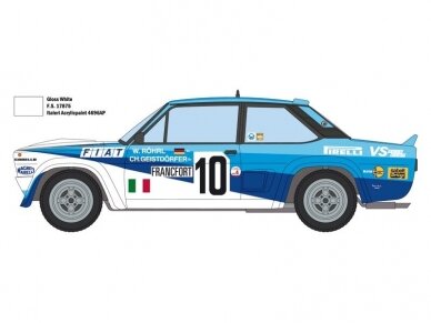 Italeri - Fiat 131 Abarth, 1/24, 3662 2