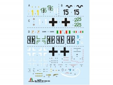 Italeri - Messerschmitt Bf 109 K-4, 1/48, 2805 5 Italeri - Messerschmitt Bf 109 K-4, 1/48, 2805 5
