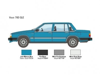 Italeri - Volvo 760 GLE, 1/24, 3623 9