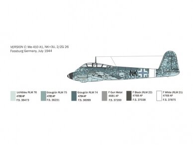 Italeri - Messerschmitt Me 410 ''Hornisse'', 1/72, 0074 7