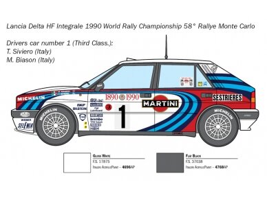 Italeri - Lancia Delta HF integrale, 1/24, 3658 7