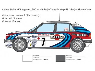 Italeri - Lancia Delta HF integrale, 1/24, 3658 8