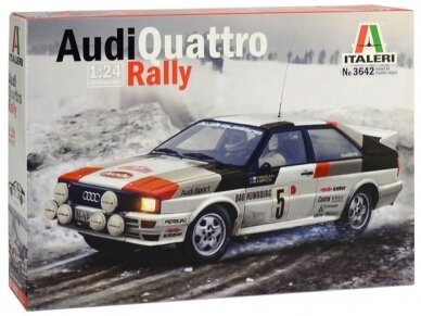 Italeri - Audi Quattro 1981 Monte Carlo Rally, 1/24, 3642