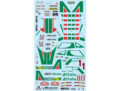 Italeri - Lancia Stratos HF, 1/24, 3654 7
