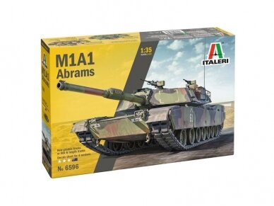 Italeri - M1A1 Abrams, 1/35, 6596