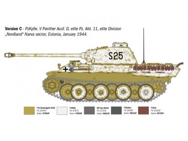 Italeri - Pz. Kpfw. V Panther Ausf. D, 1/35, 90290 8 Italeri - Pz. Kpfw. V Panther Ausf. D, 1/35, 90290 8