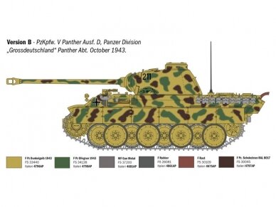 Italeri - Pz. Kpfw. V Panther Ausf. D, 1/35, 90290 10 Italeri - Pz. Kpfw. V Panther Ausf. D, 1/35, 90290 10