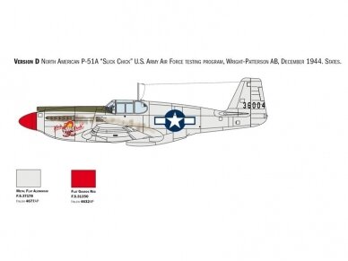 Italeri - North American P-51A Mustang, 1/72, 1423 9 Italeri - North American P-51A Mustang, 1/72, 1423 9