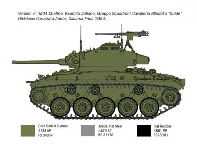 Italeri - M24 Chaffee Korean War, 1/35, 6587 11 Italeri - M24 Chaffee Korean War, 1/35, 6587 11