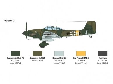 Italeri - Junkers Ju 87 G-1 Stuka Kanonenvogel, 1/48, 2830 10 Italeri - Junkers Ju 87 G-1 Stuka Kanonenvogel, 1/48, 2830 10