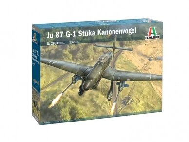 Italeri - Junkers Ju 87 G-1 Stuka Kanonenvogel, 1/48, 2830