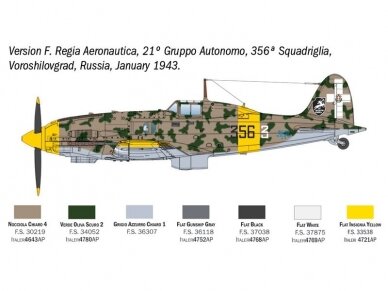 Italeri - Macchi MC.202 Folgore, 1/48, 2840 10 Italeri - Macchi MC.202 Folgore, 1/48, 2840 10