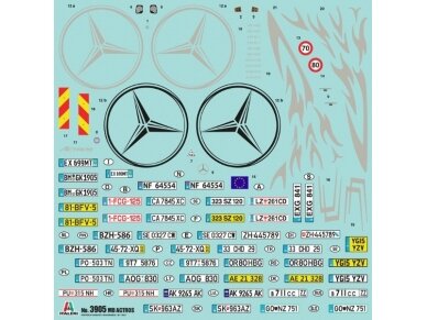 Italeri - Mercedes Benz Actros MP4 GigaSpace, 1/24, 3905 8