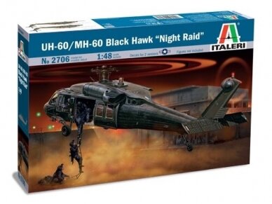 Italeri - UH-60/MH-60 Black Hawk "Night Raid", 1/48, 2706