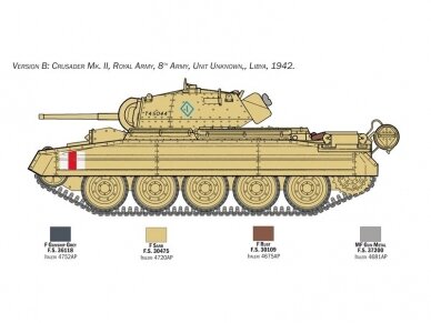 Italeri - Crusader II w/ 8th Army Infantry, 1/35, 6579 11