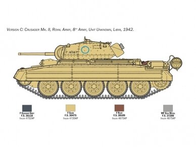 Italeri - Crusader II w/ 8th Army Infantry, 1/35, 6579 10