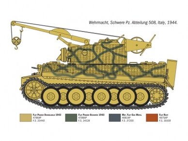 Italeri - Tiger Support Vehicle, 1/35, 6764 7 Italeri - Tiger Support Vehicle, 1/35, 6764 7