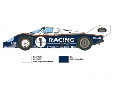 Italeri - Porsche 956, 1/24, 3648 9