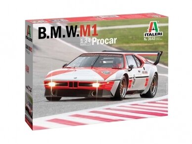 Italeri - BMW M1 Procar, 1/24, 3643