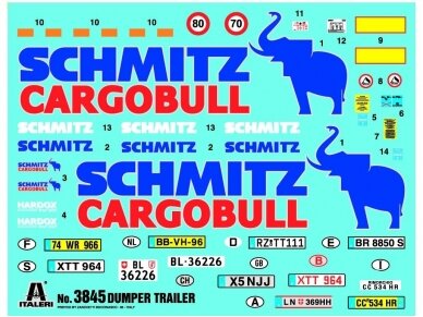 Italeri - Dumper Trailer (Savivarčio priekaba), 1/24, 3845 1