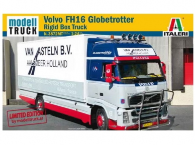 Italeri - Volvo FH16 Globetrotter Rigid Box Truck, 1/24, 3872
