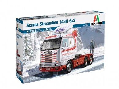 Italeri - SCANIA Streamline 143H 6x2, 1/24, 3944