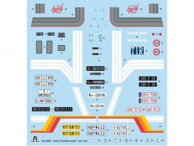 Italeri - Volvo F12 Intercooler Low Roof, 1/24, 3957 1