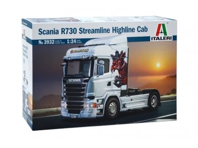 Italeri - Scania R730 Streamline Highline Cab, 1/24, 3932