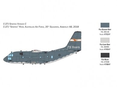 Italeri - C-27J Spartan/G.222, 1/72, 1450 9
