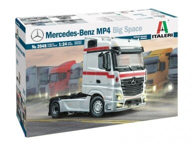 Italeri - Mercedes Benz MP4 Big Space (Middle Roof), 1/24, 3948