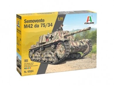 Italeri - Semovente M42 da 75/34, 1/35, 6584