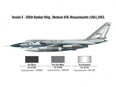 Italeri - B-58 Hustler, 1/72, 1142 6 Italeri - B-58 Hustler, 1/72, 1142 6