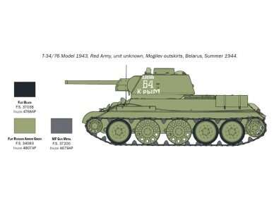 Italeri - T-34/76 Model 1943, 1/72, 7078 6