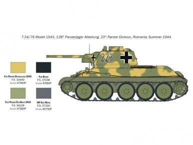 Italeri - T-34/76 Model 1943, 1/72, 7078 10