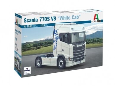 Italeri - Scania 770 S V8 "White Cab", 1/24, 3965 Italeri - Scania 770 S V8 "White Cab", 1/24, 3965