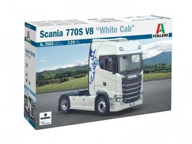 Italeri - Scania 770 S V8 "White Cab", 1/24, 3965