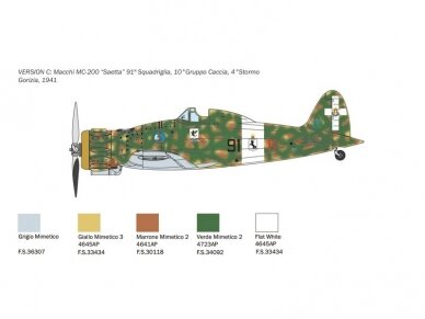 Italeri - Macchi C.200 Saetta, 1/48, 2815 9 Italeri - Macchi C.200 Saetta, 1/48, 2815 9