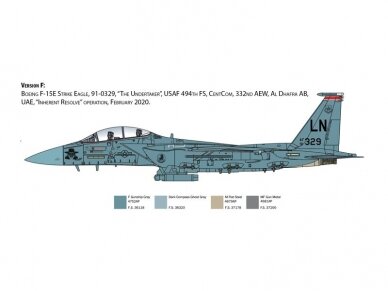 Italeri - F-15E Strike Eagle, 1/48, 2803 10 Italeri - F-15E Strike Eagle, 1/48, 2803 10