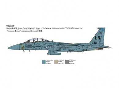 Italeri - F-15E Strike Eagle, 1/48, 2803 12 Italeri - F-15E Strike Eagle, 1/48, 2803 12