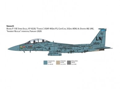 Italeri - F-15E Strike Eagle, 1/48, 2803 9 Italeri - F-15E Strike Eagle, 1/48, 2803 9