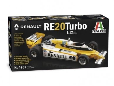 Italeri - Renault RE20 Turbo, 1/12, 4707