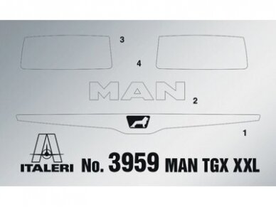 Italeri - MAN TGX 18.500 XXL Lion Pro Edition, 1/24, 3959 11