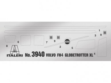 Italeri - Volvo FH16 Globetrotter XL, 1/24, 3940 13