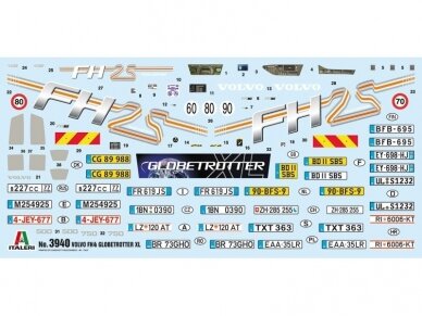 Italeri - Volvo FH16 Globetrotter XL, 1/24, 3940 14