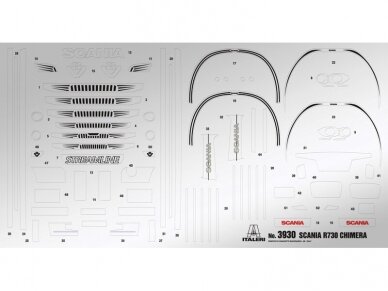 Italeri - SCANIA R730 STREAMLINE "TEAM CHIMERA", 1/24, 3930 13