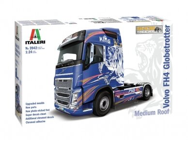 Italeri - Volvo FH4 Globetrotter Medium Roof, 1/24, 3942