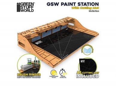 Green stuff world - Paint Station with Cutting Mat, 12421 2 Green stuff world - Paint Station with Cutting Mat, 12421 2